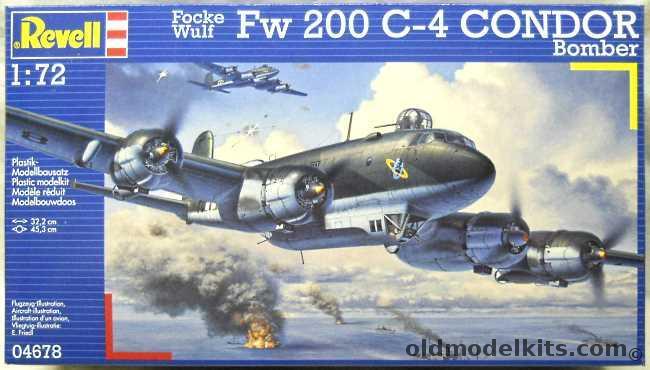 Revell 1/72 Focke Wulf FW-200 C-4 Condor, 04678 plastic model kit